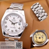 劳力士(ROLEX)星期日历型系列118209 白盘 男士自动机械表手表
