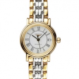 瑞士名表 浪琴(Longines)女士瑰丽系列L4.321.2.11.7高端自动机械表 18K金 高端女士手表