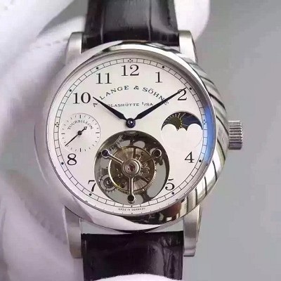 精仿朗格手表哪里有卖,一比一高仿朗格真陀飞轮机械男士手表