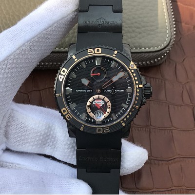 精仿全自动机械瑞土雅典男士手表 N雅典潜水系列263-33航海男士手表机械腕表