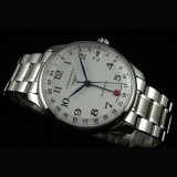 【缺货】瑞士名表 浪琴(Longines)名匠系列L2.718.4.78.6 双时区  男士自动机械表手表 高端男士腕表