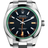 劳力士(ROLEX)MILGAUSS闪电系列116400-GV-72400黑盘 男士自动机械表手表