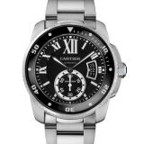 【爆款】卡地亚Cartier 卡历博潜水系列W7100057 男表钢带  全自动机械男士手表