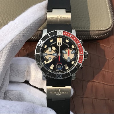 雅典高仿手表 精仿复刻雅典潜水系列8003航海男士手表机械腕表