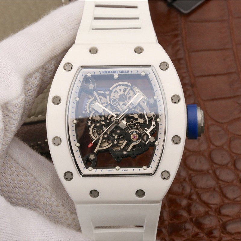 高仿理查德手表多少钱 KV理查德米勒 RM 055 陶瓷腕表