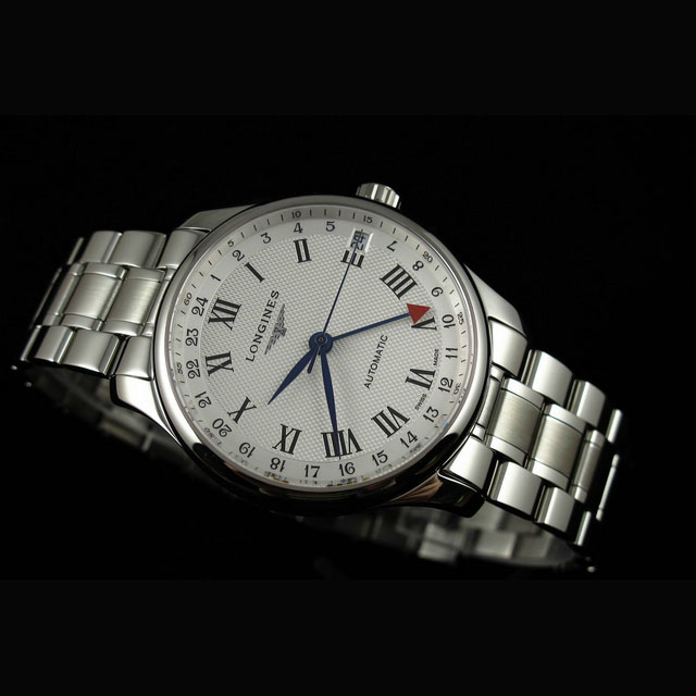 瑞士名表 浪琴(Longines)名匠系列 双时区  男士自动机械表手表 高端男士腕表
