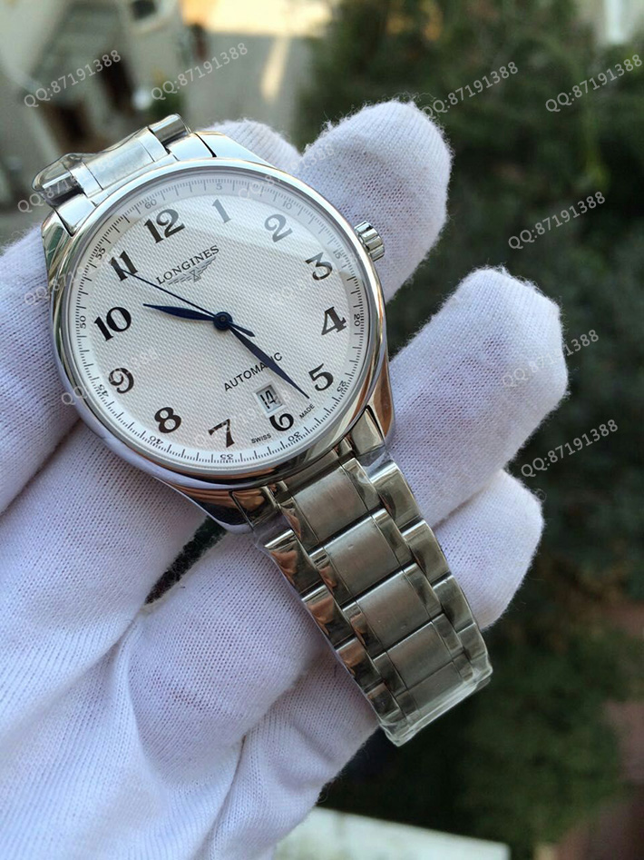 【浪琴L2.628.4.78.6】一比一高精仿浪琴(Longines)名匠系列L2.628.4.78.6  版 钢带皮带通用 男士自动机械表手表