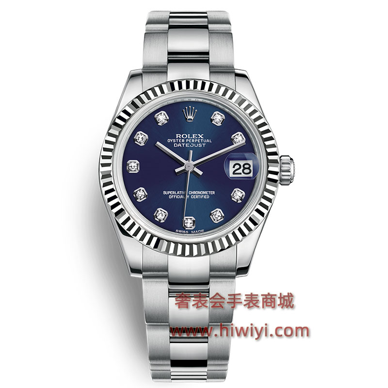劳力士女手表款示及价格 gs厂手表劳力士日志型 m178274-0061 复刻 蓝盘