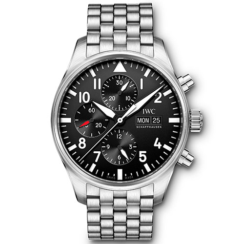 复刻万国飞行员系列机械腕表价格 zf厂手表 IW377710 黑盘 男士手表
