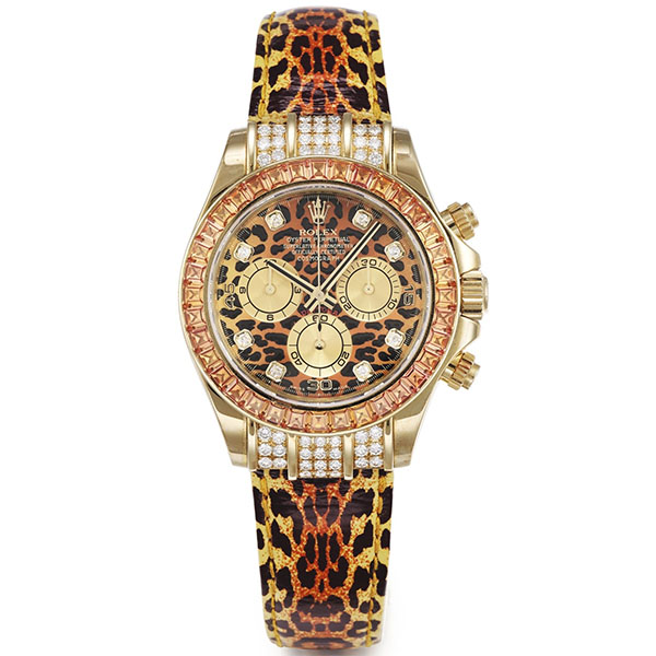 复刻劳力士迪通拿豹纹116598价格 TW厂手表 奢华名表