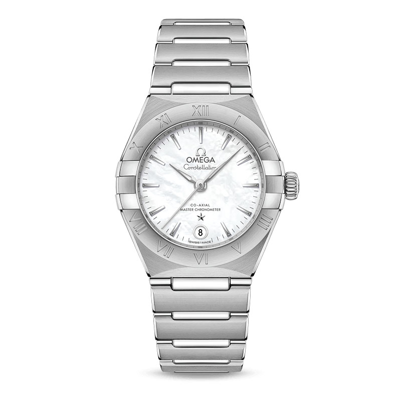 欧米茄星座复刻表哪个厂手表的好 tws厂手表第五代星座 131.10.29.20.05.001 女表 贝壳纹